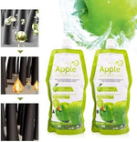 Ammonia Free Apple Fruit Extract Hair Dye Cream 96H To Long Lasting Color for Hair and Beard(black)